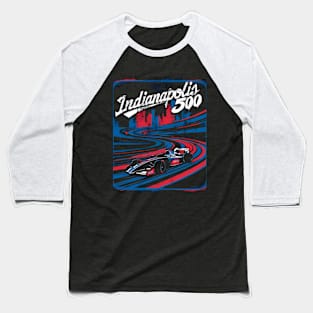 vintage retro indianapolis 500 Baseball T-Shirt